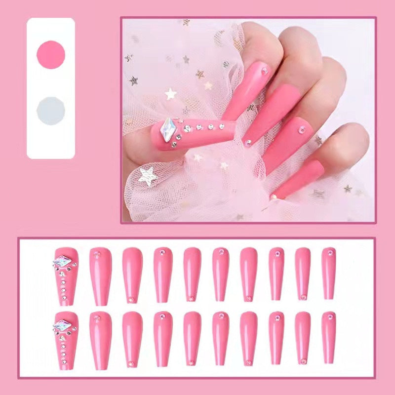 Chips de manicura francesa larga de plástico al por mayor